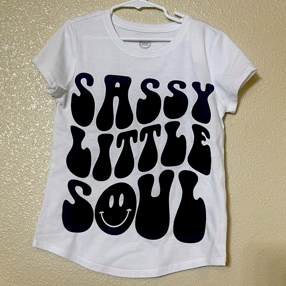 Sassy little soul kids T-shirt